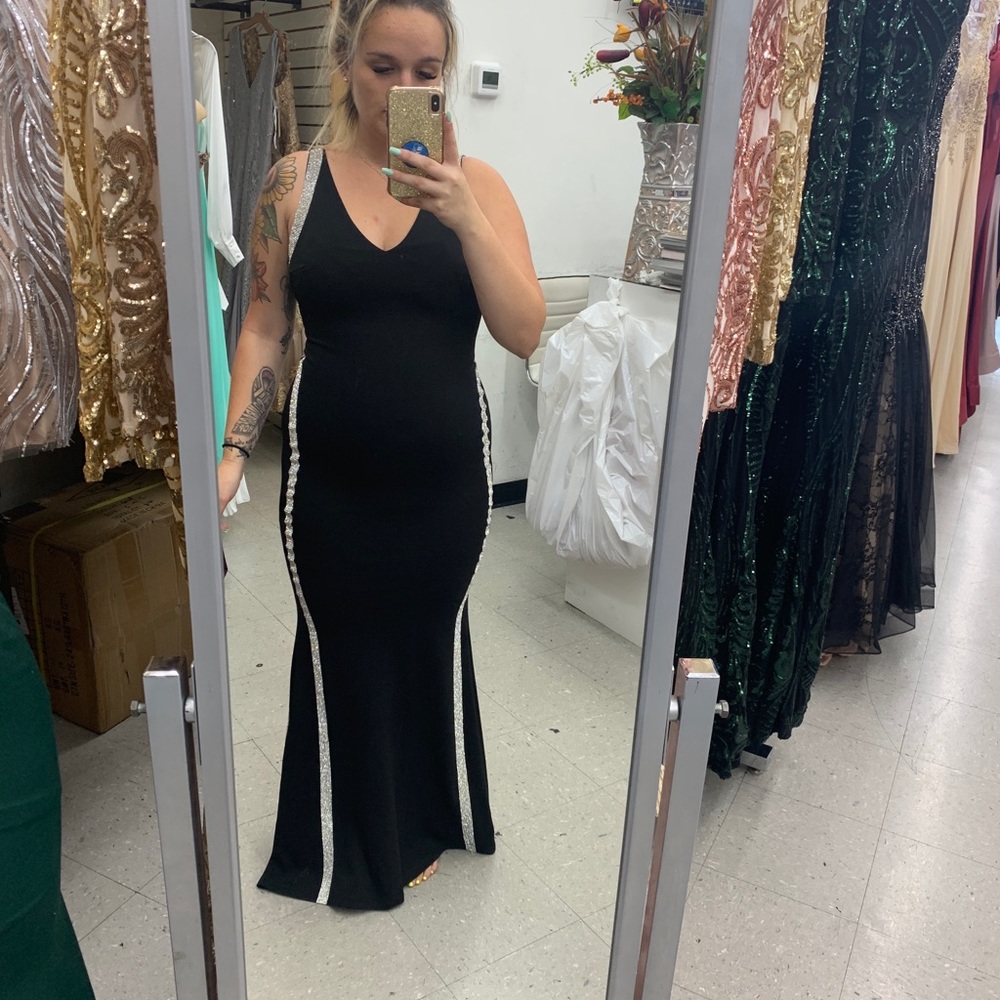 sparkly ball gown